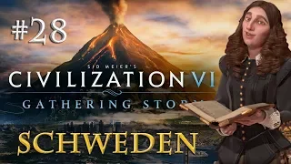 Let's Play Civilization 6 Gathering Storm - Schweden #28: Das Wirbelstürmchen (deutsch)