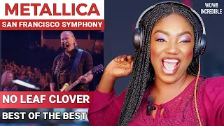 SINGER REACTS | Metallica & San Francisco Symphony - No Leaf Clover (Live) REACTION!!!😱