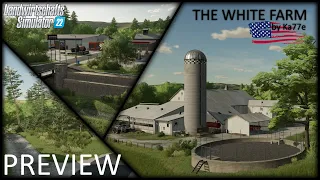 LS22 THE WHITE FARM by Ka77e / MAPVORSTELLUNG Preview für Modhub PC / Konsole