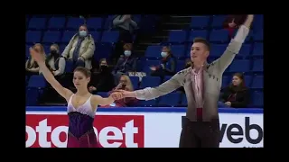 Anastasia Mishina, Aleksandr Galliamov SP Finlandia Trophy 2021