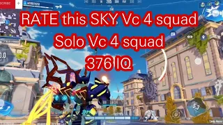 SKYLARK Vc 4 squad ( this video have headshots more than you can count ) super mecha champions