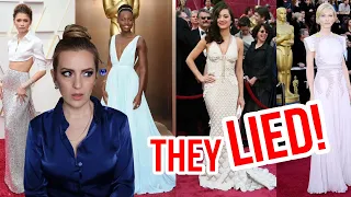 THEY LIED TO ME! BEST OSCARS DRESSES OF ALL TIME??? FALSE! #oscars #dresses #best #list #fashion