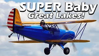 Super Baby Great Lakes Airplane - 140HP of FUN - Oshkosh 2023