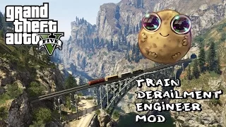 GTA V PC- Train Engineer Mod Showcase