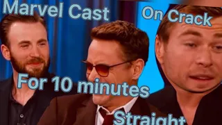 Marvel Cast on Crack For 10 Minutes Straight