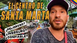 ⛔THIS is the CENTER and the NEW SANTA MARTA BAY. Dangerous?👆🏻Colombia 🇨🇴