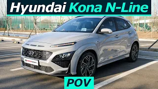 New 2022 Hyundai Kona N Line POV Ride "A Fun to Drive SUV from Hyundai"