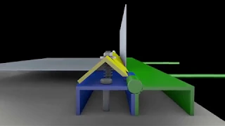 Home made steel sheet bender   only simple Animation