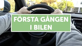 Första gången i bilen