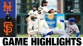 Mets vs. Giants Game Highlights (8/16/21) | MLB Highlights