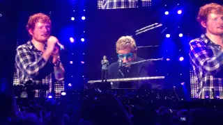 Afire Love (feat. Elton John) [Live] - Ed Sheeran @ Wembley Stadium (10/07/15)