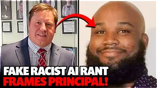 Teacher arrested after framing principal with racist AI rant