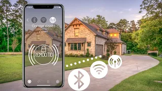 Wi-Fi + Bluetooth smart gate and garage door opener - REMOOTIO