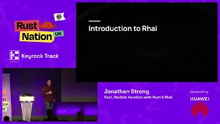 Fast, Flexible Iteration with Rust and Rhai - Jonathan Strong