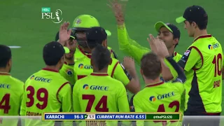 Sunil Narine Wickets | Lahore Qalandars Vs Karachi Kings | Match 8 | 26 Feb | HBL PSL 2018 | PSL