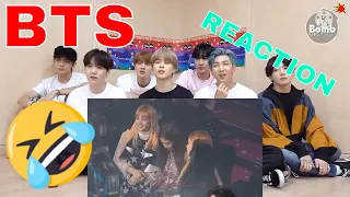 BTS Reaction About Video:"BLACKPINK AT AWARD SHOWS IN A NUTSHELL [KPOP BLACKPINK]"