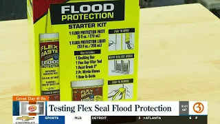 DOES IT WORK: Testing Flex Seal flood protection