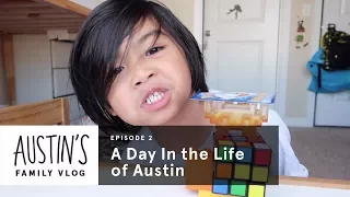A Day In the Life of Austin | Austin Vlog | HiHo Kids