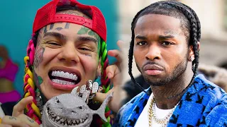 6ix9ine Gets Disrespectful on Pop Smoke and Nipsey Hussle During IG Live Video