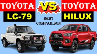 ALL NEW Toyota LANDCRUISER 70 LC79 Vs ALL NEW Toyota HILUX | Which one is better ?