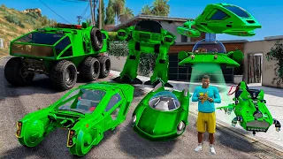 COLECIONANDO VEÍCULOS DE ALIEN NO GTA 5!