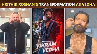 Hrithik Roshan Transformation As Vedha | Hrithik Roshan BTS | Vikram Vedha In Cinemas