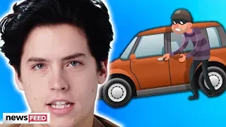 Cole Sprouse Takes Down Robber & Car Thief On Family Vacation!