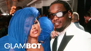 Cardi B & Offset GLAMBOT: BTS at 2023 Grammys