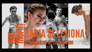 [COMENTARIOS] Daria Usacheva se lesiona en NHK Trophy