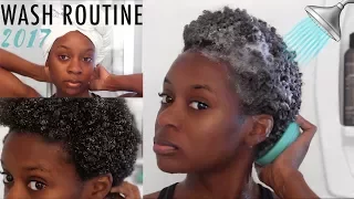 WASH DAY ROUTINE ON 4C NATURAL HAIR | Dry 4C Natural Hair