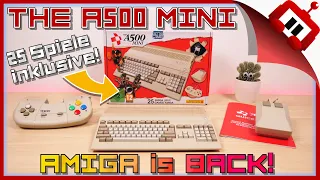 SO spielt man AMIGA Games in 2023! - The A500 Mini