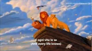 The Lion King - Circle of Life Reprise - Italian (Subs & Trans)