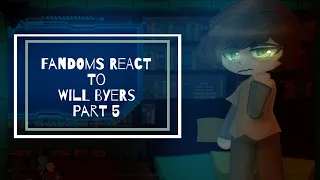 Fandoms React To Will Byers // Part 5 // (5 / 10) // Stranger Things // GCRV // Gacha Club //