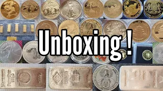 100.000€ Gold und Silber Unboxing!