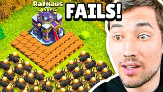 DÜMMSTE FAILS in CLASH OF CLANS! 😂