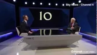 Election TV debate live: Ed Miliband & David Cameron interview highlights