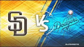 LOS ANGELES DODGERS VS SAN DIEGO PADRES | DODGERS EN VIVO HOY | GAME 1 | BEISBOL EN VIVO | MLB LIVE
