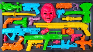 Membersihkan Nerf Shotgun, Assault Rifle, AK47, Sniper Rifle, Glock Pistol, M16, nerf Speed