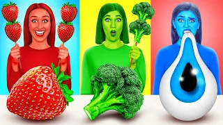 La Sfida Cibo Degli Stessi Colori | Guerre di Scherzi da Multi DO Challenge