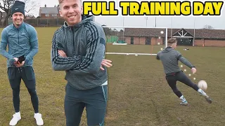NEW TRAINING ROUTINE - A Full Day In The Life Of A Footballer with Connor Parsons (2021 ROAD TO PRO)