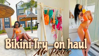 Mr Price Bikini Try-on Haul  under R150 | Hot girl summer | South Africa Youtuber