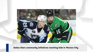 Dallas Stars community initiatives reaching kids in Mexico City