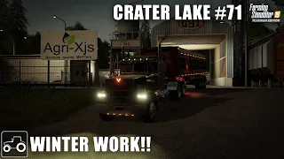 Building AgriXJS Sellpoint, Forestry & Selling Crops Crater Lake #71 Farming Simulator 19 Timelapse
