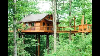 Berlin- Holmes county - Amish country OHiO|| Amish country lodge || Tree house experience!