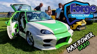 FORGE ACTION DAY 2023 **Castle Combe Circuit** MAX POWER Saxo Stole The Show!