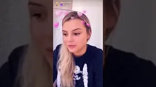 Alissa Violet on knowing WolfieRaps cheating - Alissa's Snapchat Story