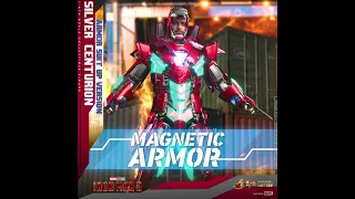 Iron Man 3 collection – 1/6th scale Silver Centurion (Armor Suit Up Version) Collectible figure