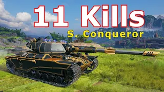 World of Tanks Super Conqueror - 11 Kills 9,3K Damage