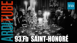 Dîner "FOG" chez Thierry Ardisson au 93 Faubourg Saint-Honoré | INA Arditube