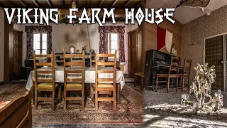 Abandoned Belgian farm house of the viking flags | Decaying in time